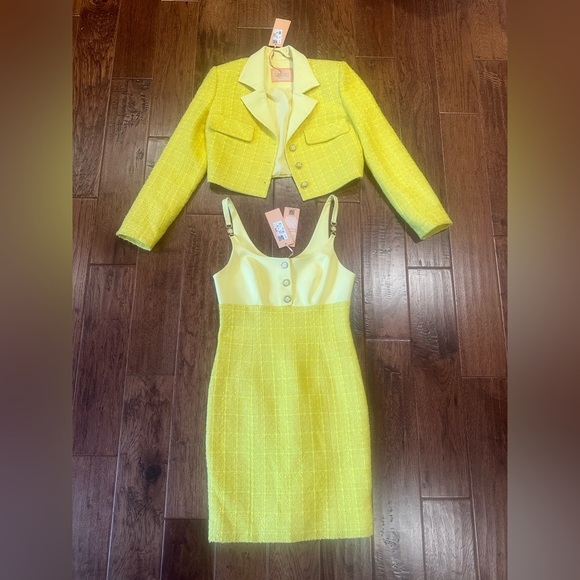 Yellow Dress and Blazer - Picture 4 of 9